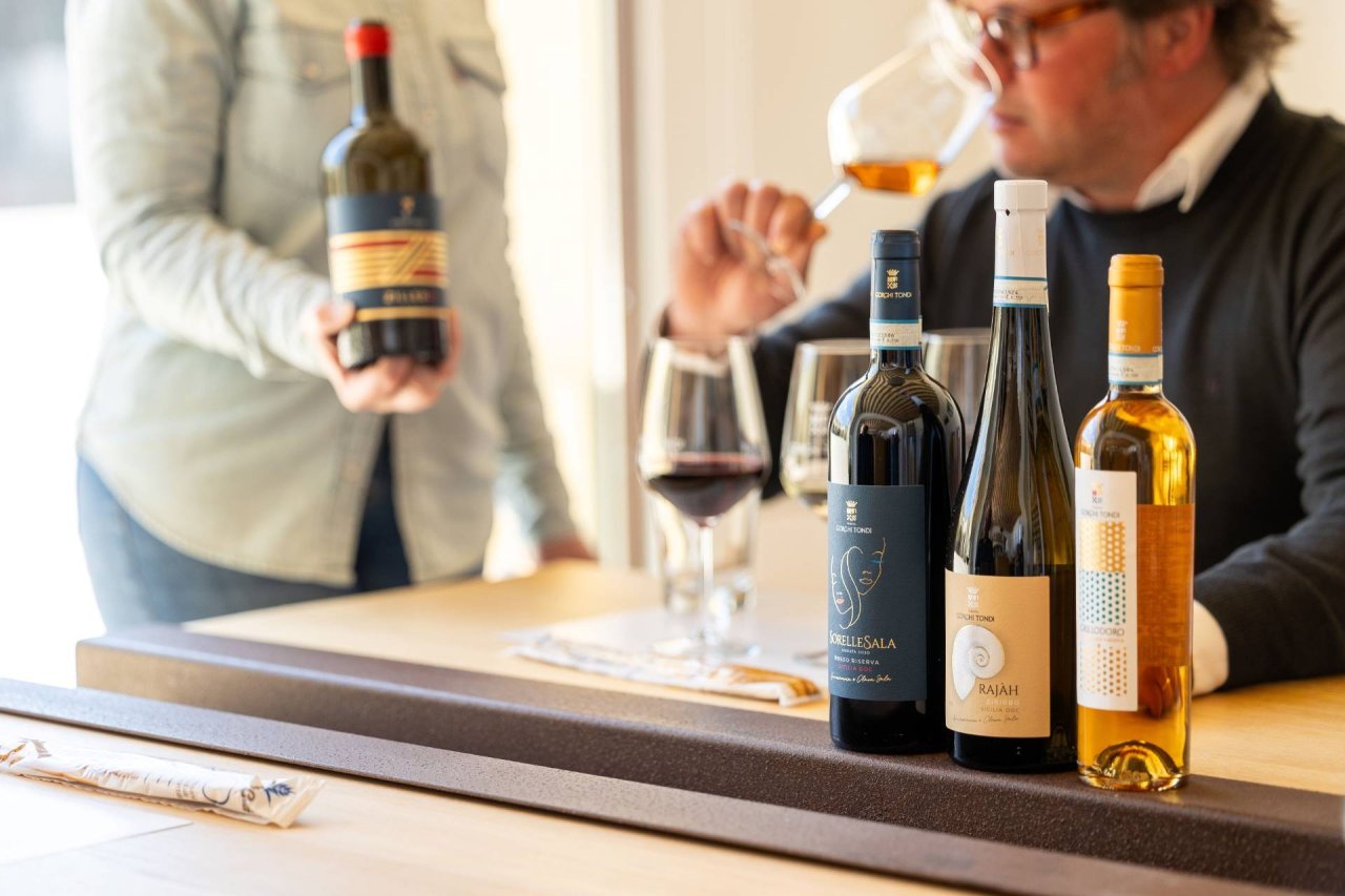 Signature tasting at Tenuta Gorghi Tondi