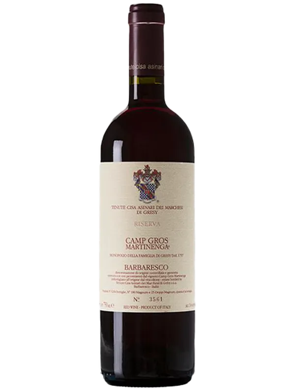 Tenuta Cisa Asinari dei Marchesi di Gr&egrave;sy Tenuta Cisa Asinari dei Marchesi di Gr&egrave;sy Camp Gros Martinenga 2018
