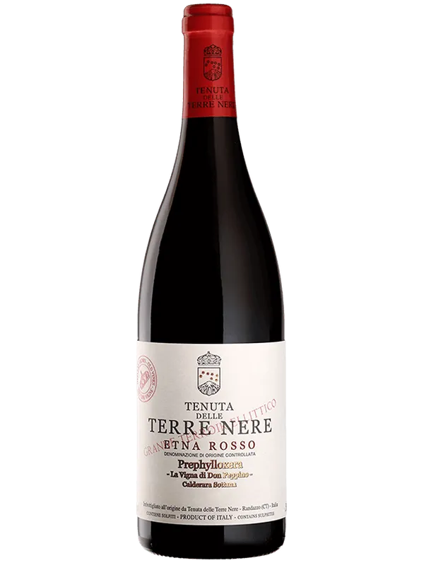 Tenuta delle Terre Nere Etna Rosso Prephylloxera Calderara Sottana