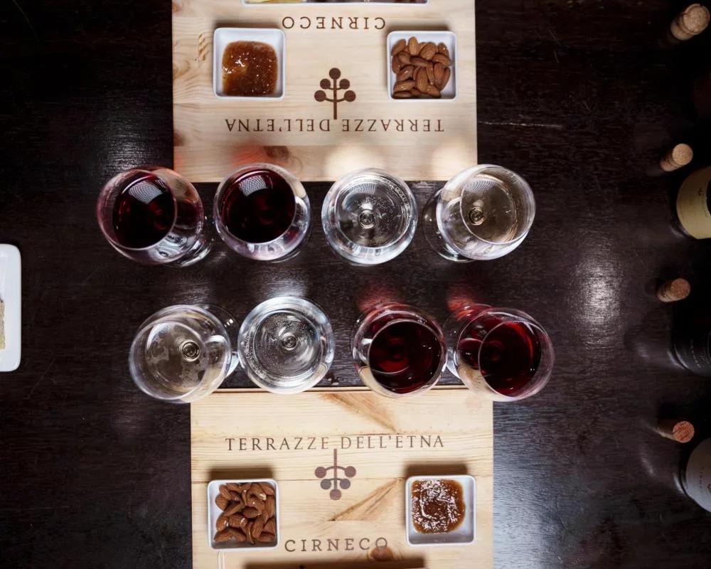 Etna Heritage & Innovation Wine Tasting at Terrazze dell'Etna at Terrazze dell&rsquo;Etna