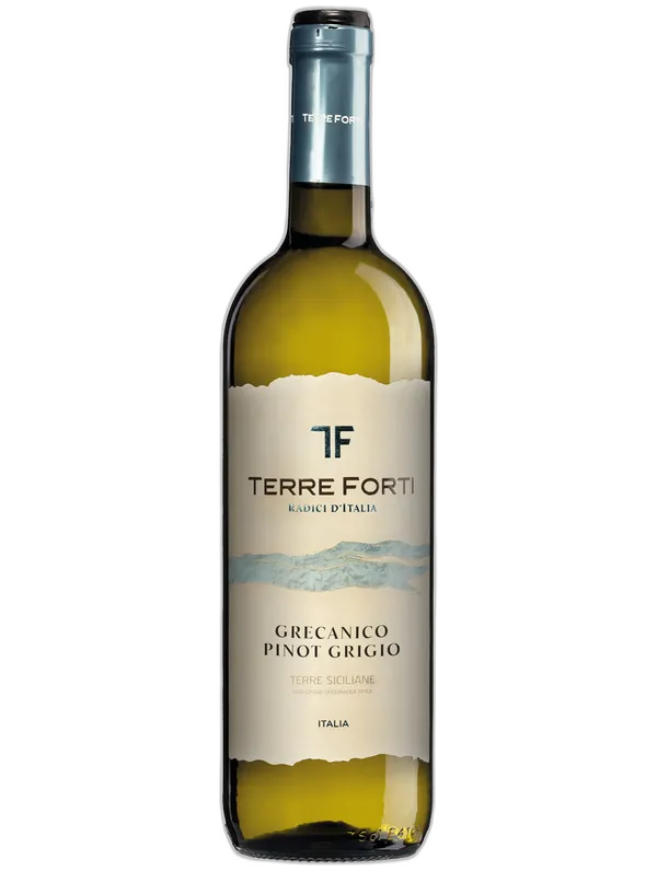 Terre Forti Terre Siciliane IGT Grecanico Pinot Grigio Radici d'Italia Terre Forti