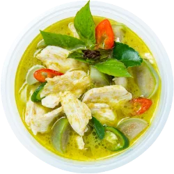 thai dish from top
