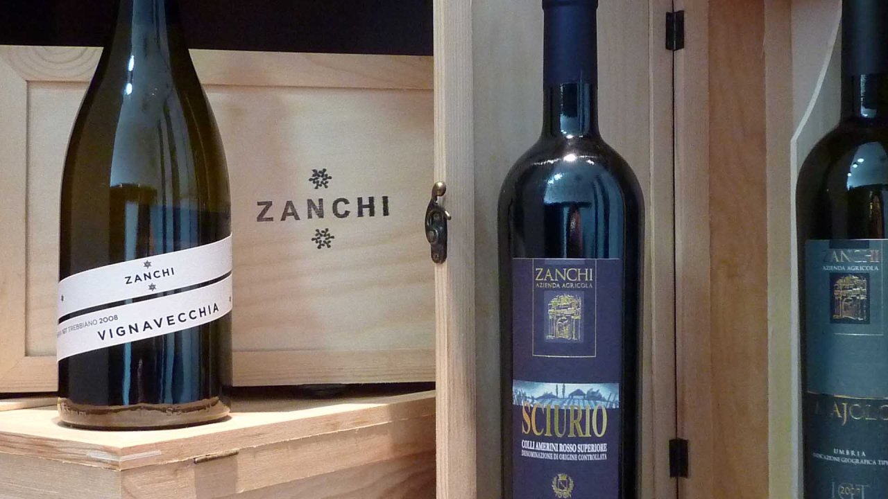 Riserve tasting at Zanchi