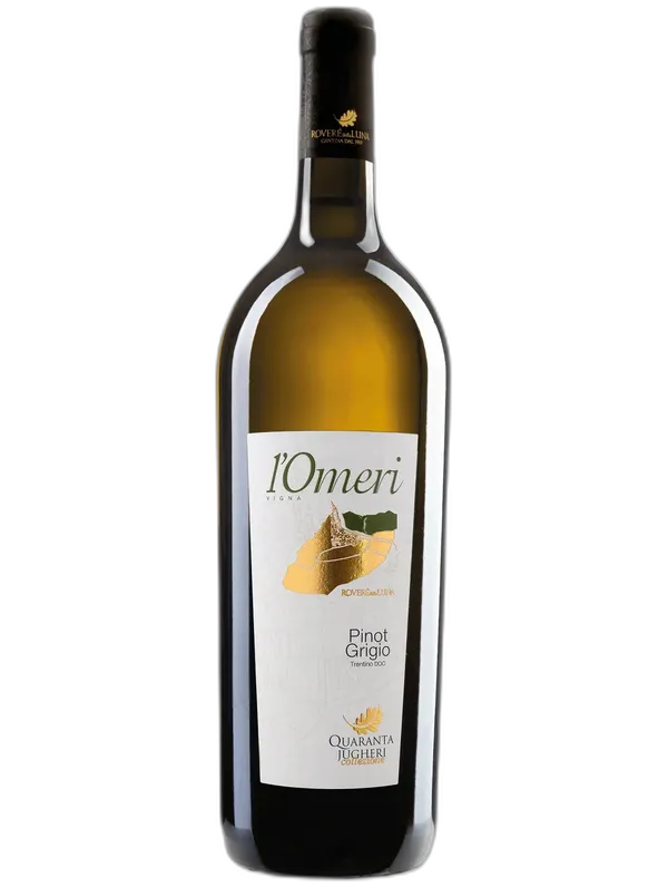 Rover&eacute; della Luna Trentino Pinot Grigio DOC Quaranta Jugheri Vigna L'Omeri Rover&eacute; della Luna 2020