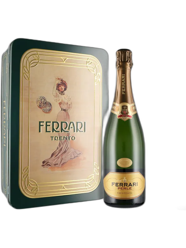 Trento DOC Brut Perl&eacute; in Vintage Tin