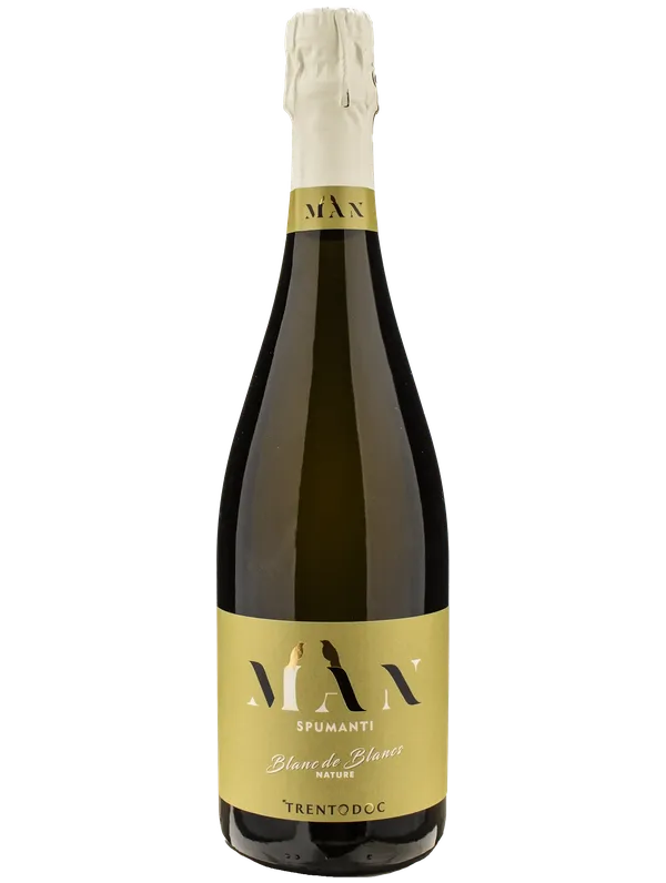 Man Spumanti Trento Spumante Bianco DOC de Brut Nature Millesimato Man Spumanti 2019