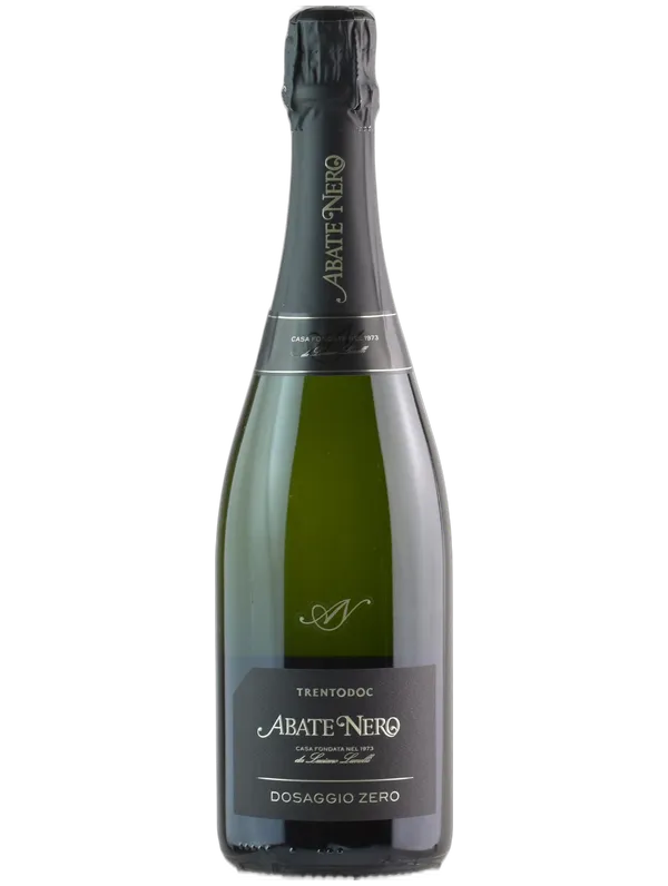 Abate Nero Trento Spumante Bianco DOC Dosaggio Zero Abate Nero