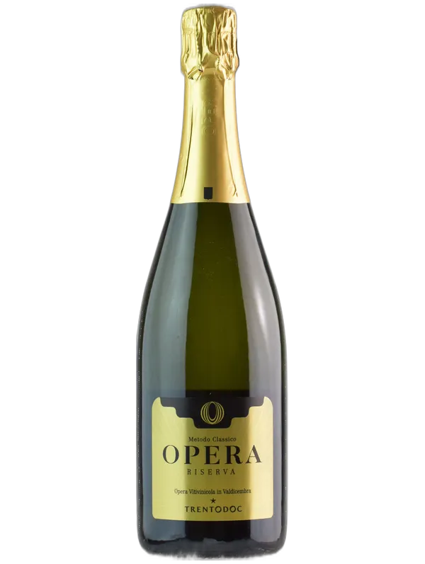 Opera Viticoltori in Valdicembra Trento Spumante Riserva DOC Chardonnay Brut Nature Opera Viticoltori in Valdicembra 2012