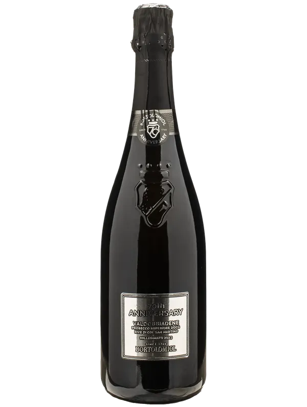 Bortolomiol Valdobbiadene Prosecco Superiore DOCG Rive di Col San Martino Extra Brut 70th Anniversary Bortolomio 2023