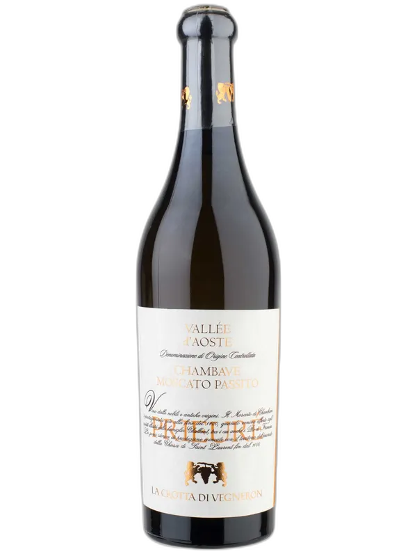 La Crotta di Vegneron Valle d'Aosta DOC Chambave Moscato Passito Prieur&egrave; La Crotta di Vegneron 2022