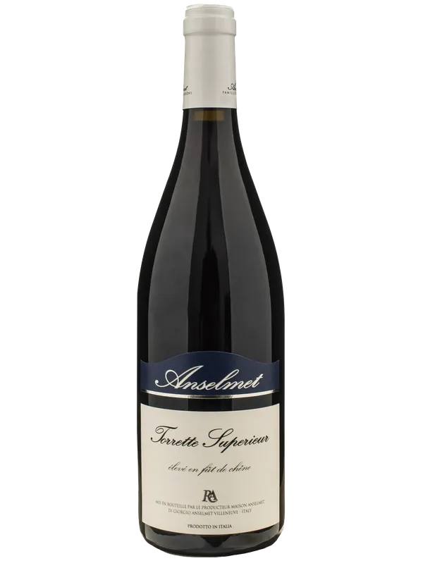 Anselmet Valle d'Aosta Torrette Superiore DOC Superieur eleve en fut de chene Anselmet 2024