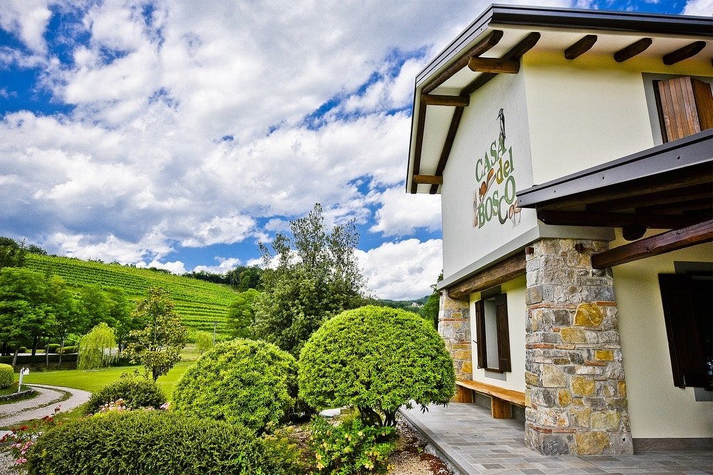 Rooms and apartments among the vines at Azienda Agricola Venica & Venica