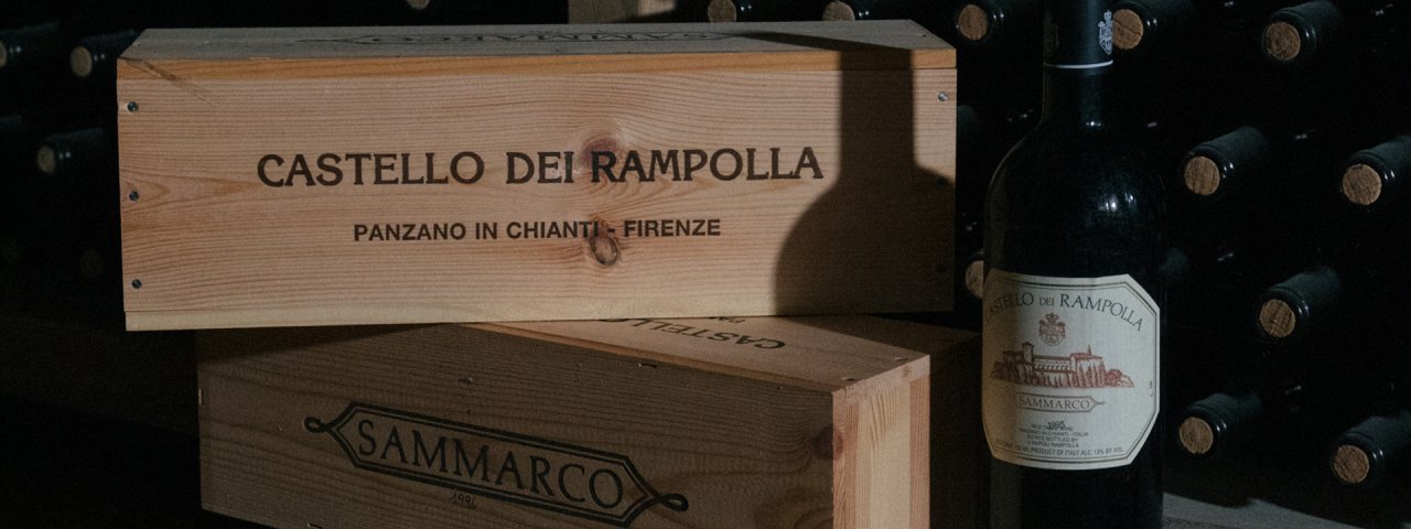 Shop tasting and direct sales at Castello dei Rampolla