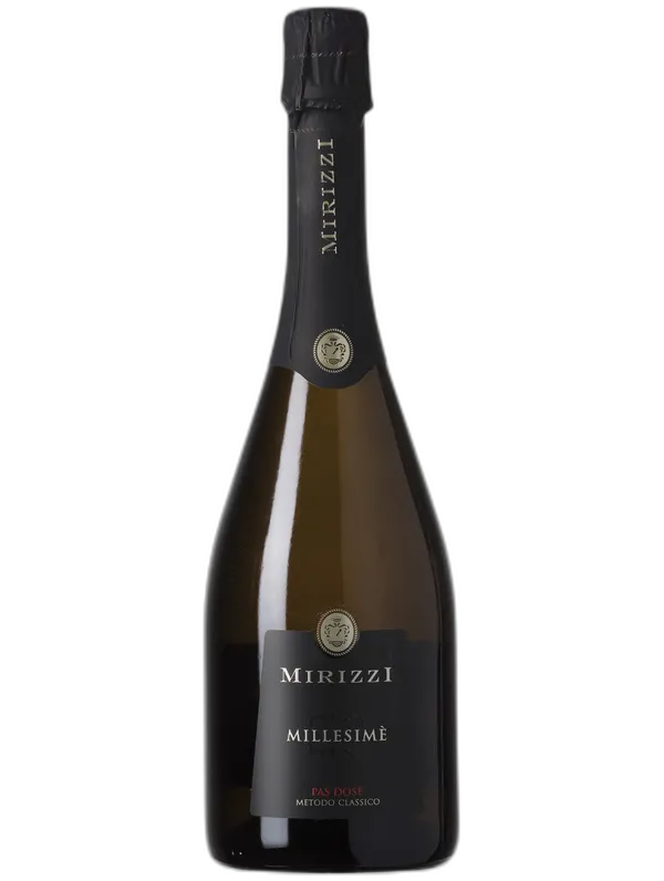 Azienda Agricola Mirizzi Vino Spumante di Qualit&agrave; Metodo Classico Pas Dos&eacute; Millesim&eacute; Mirizzi 2016