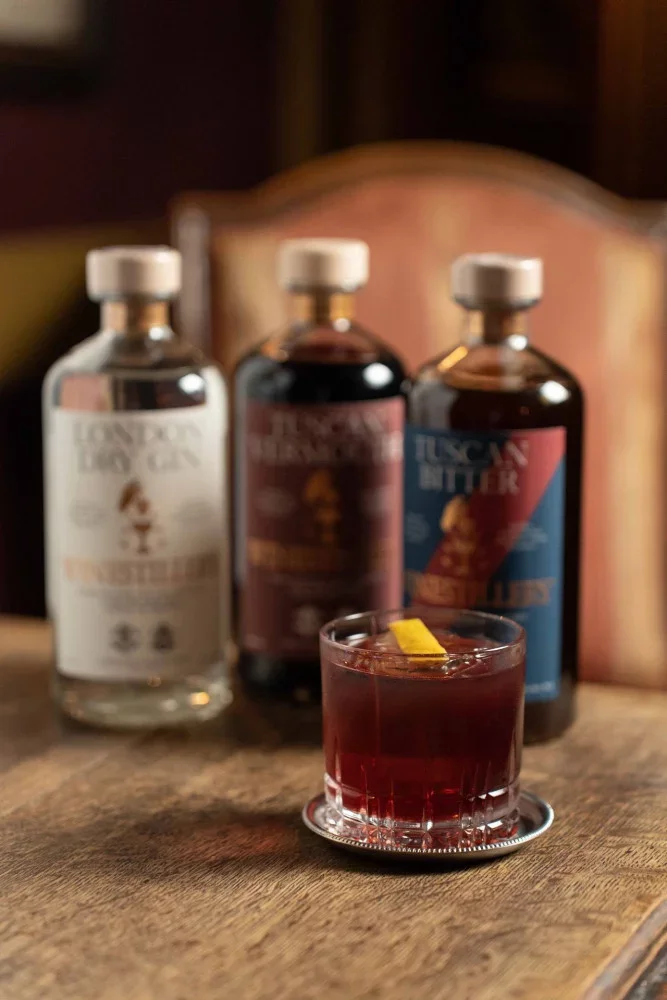 Negroni experience at Winestillery in the territory of Chianti Classico at Winestillery