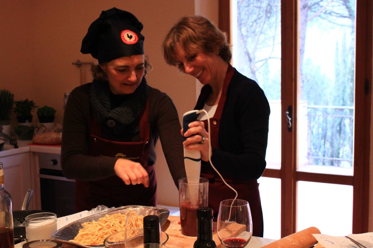 Tuscan cooking course at Castello di Monterinaldi